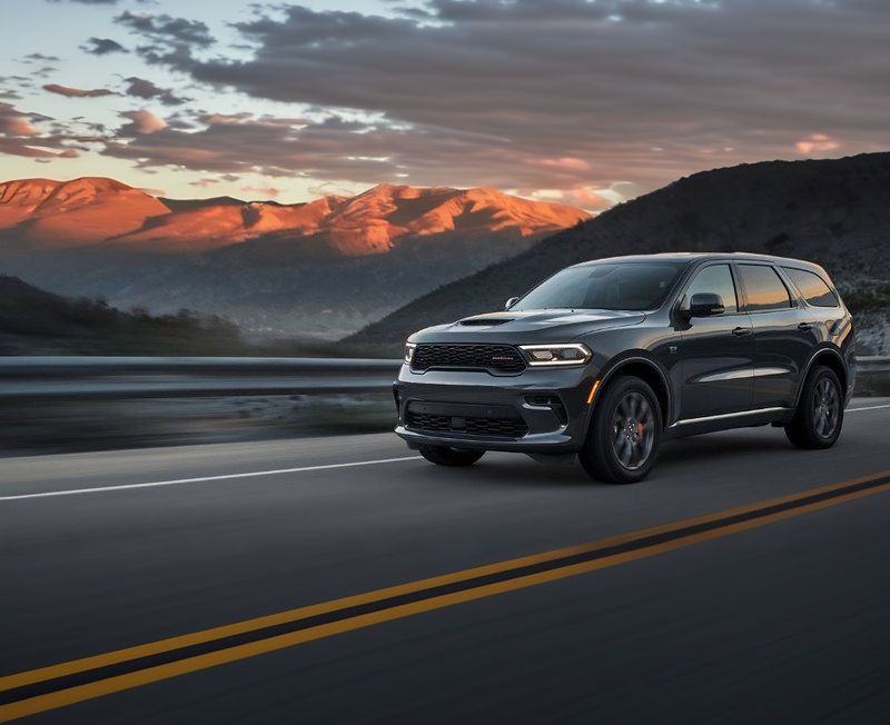 Dodge-Durango-on-mountain-highway-Dodge-Certified-Collision-Repair-One-Twenty-two-Collision
