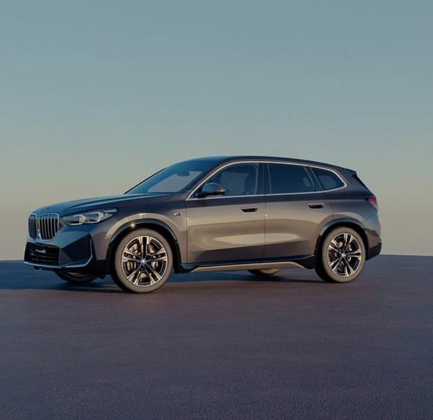 BMW X1 suv sitting alone for BMW certified collision repairs at One Twenty-Two Collision GA (1) BMW-X1-suv-sitting-alone-for-BMW-certified-collision-repairs-at-One-Twenty-Two-Collision-GA-