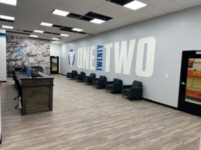 EV Certified Collision Repair body shop lobby